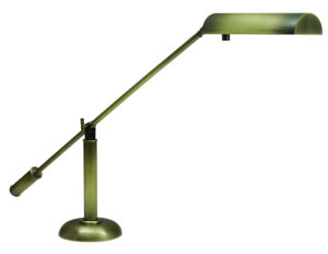 One Light Piano/Desk Lamp by House of Troy - Piano/Desk Collection, Antique Brass Finish - PH10-195-AB