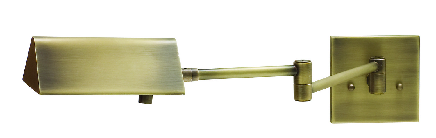 One Light Wall Sconce by House of Troy - Pinnacle Collection, Antique Brass Finish - PIN475-AB