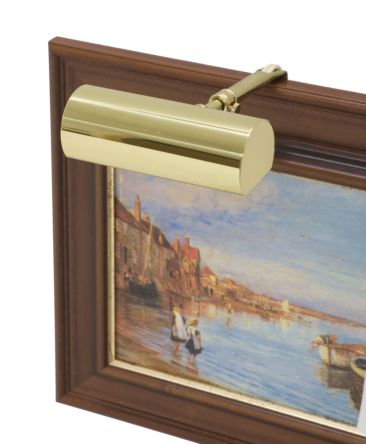One Light Picture Light by House of Troy - Classic Contemporary Collection, Polished Brass Finish - C5-61
