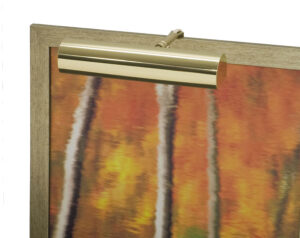 One Light Picture Light by House of Troy - Classic Contemporary Collection, Polished Brass Finish - C9-61