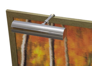 One Light Picture Light by House of Troy - Classic Contemporary Collection, Chrome Finish - C9-62