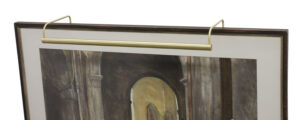 Four Light Picture Light by House of Troy - Slim-line Collection, Satin Brass Finish - SL21-51