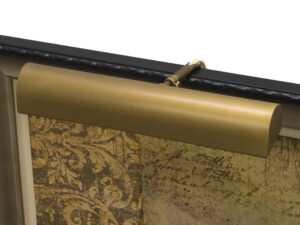 Two Light Picture Light by House of Troy - Classic Traditional Collection, Weathered Brass Finish - T14-76