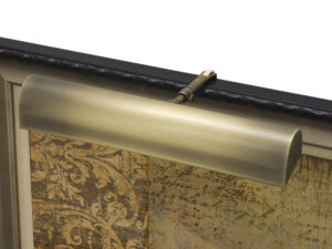 Two Light Picture Light by House of Troy - Classic Traditional Collection, Antique Brass Finish - T18-71