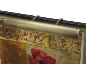 Three Light Picture Light by House of Troy - Classic Traditional Collection, Antique Brass Finish - T21-71