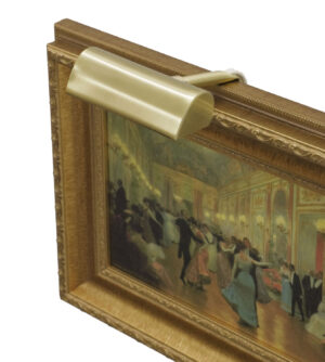 One Light Picture Light by House of Troy - Classic Traditional Collection, Satin Brass Finish - T4-51