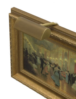One Light Picture Light by House of Troy - Classic Traditional Collection, Weathered Brass Finish - T4-76
