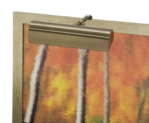 One Light Picture Light by House of Troy - Classic Traditional Collection, Statuary Bronze Finish - T9-56