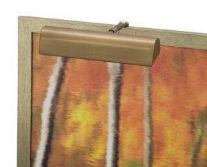 One Light Picture Light by House of Troy - Classic Traditional Collection, Weathered Brass Finish - T9-76