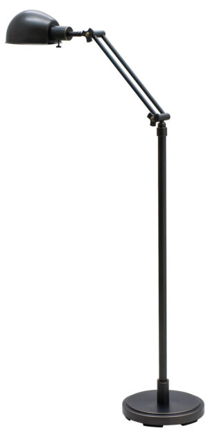 One Light Floor Lamp by House of Troy - Addison Collection, Oil Rubbed Bronze Finish - AD400-OB