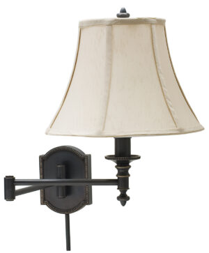 One Light Wall Sconce by House of Troy - Wall Swing Collection, Oil Rubbed Bronze Finish - WS761-OB
