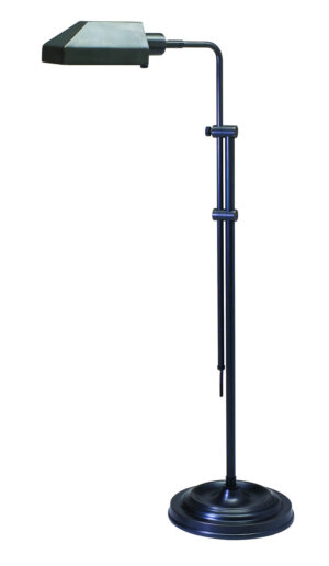 One Light Floor Lamp by House of Troy - Coach Collection, Oil Rubbed Bronze Finish - CH825-OB