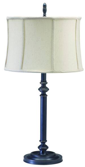 One Light Table Lamp by House of Troy - Coach Collection, Oil Rubbed Bronze Finish - CH850-OB