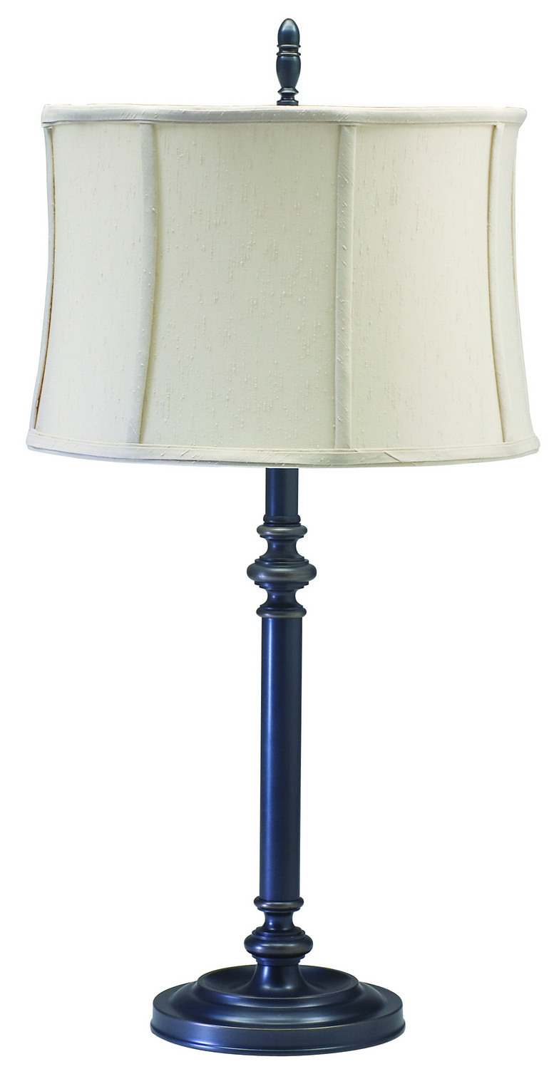 One Light Table Lamp by House of Troy - Coach Collection, Oil Rubbed Bronze Finish - CH850-OB