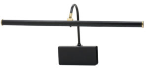 LED Clamp Lamp by House of Troy - Grand Piano Collection, Black Finish - GPLED19-7