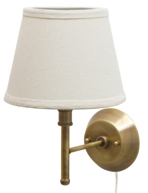 One Light Wall Sconce by House of Troy - Greensboro Collection, Antique Brass Finish - GR901-AB