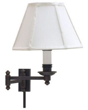 One Light Wall Sconce by House of Troy - Library Light Collection, Oil Rubbed Bronze Finish - LL660-OB