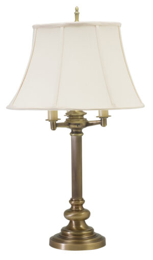 Four Light Table Lamp by House of Troy - Newport Collection, Antique Brass Finish - N650-AB