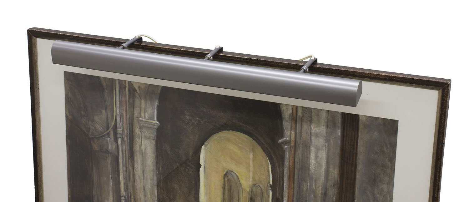Six Light Picture Light by House of Troy - Classic Traditional Collection, Pewter Finish - T42-31