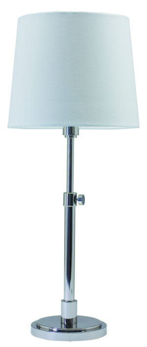 One Light Table Lamp by House of Troy - Townhouse Collection, Polished Nickel Finish - TH750-PN