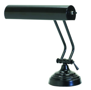 One Light Piano/Desk Lamp by House of Troy - Advent Collection, Black Finish - AP10-21-7