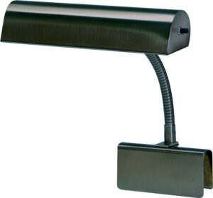 One Light Piano Lamp by House of Troy - Grand Piano Collection, Mahogany Bronze Finish - GP10-81