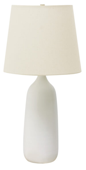 One Light Table Lamp by House of Troy - Scatchard Collection, White Matte Finish - GS101-WM