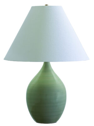One Light Table Lamp by House of Troy - Scatchard Collection, Celadon Finish - GS400-CG
