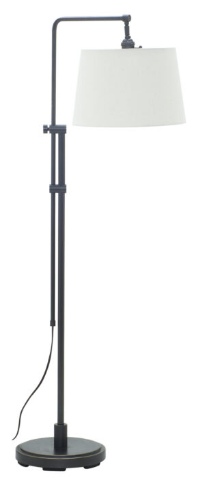 One Light Floor Lamp by House of Troy - Crown Point Collection, Oil Rubbed Bronze Finish - CR700-OB