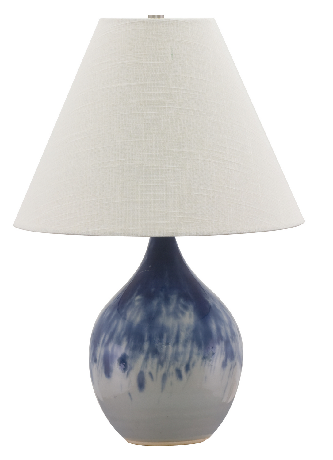 One Light Table Lamp by House of Troy - Scatchard Collection, Decorated Gray Finish - GS200-DG