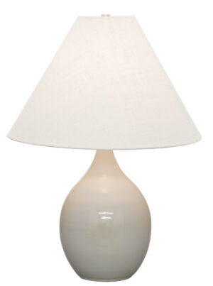 One Light Table Lamp by House of Troy - Scatchard Collection, Gray Gloss Finish - GS300-GG