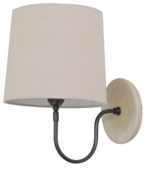 One Light Wall Sconce by House of Troy - Scatchard Collection, Oatmeal Finish - GS725-OT