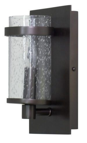 One Light Wall Sconce by House of Troy - Lake Shore Collection, Mahogany Bronze Finish - LS206-MB