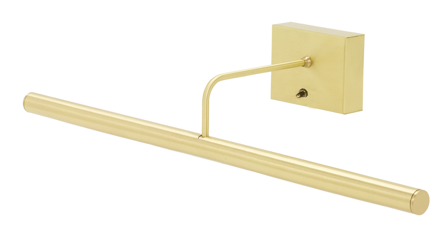 LED Picture Light by House of Troy - Slim-line Collection, Satin Brass Finish - BSLED24-51