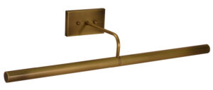 Four Light Picture Light by House of Troy - Slim-line Collection, Antique Brass Finish - DSL24-71