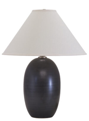 One Light Table Lamp by House of Troy - Scatchard Collection, Black Matte Finish - GS150-BM