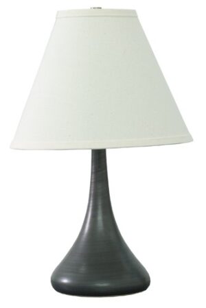 One Light Table Lamp by House of Troy - Scatchard Collection, Black Matte Finish - GS802-BM