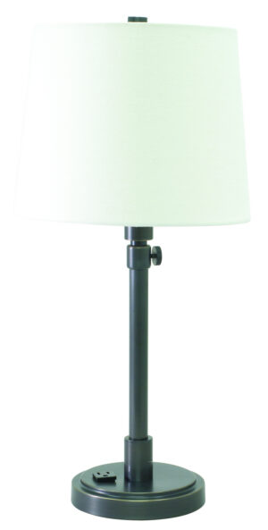 One Light Table Lamp by House of Troy - Townhouse Collection, Oil Rubbed Bronze Finish - TH751-OB