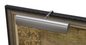 Two Light Picture Light by House of Troy - Classic Traditional Collection, Pewter Finish - T18-31-CA