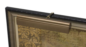 Two Light Picture Light by House of Troy - Classic Traditional Collection, Statuary Bronze Finish - T18-56-CA