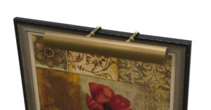Three Light Picture Light by House of Troy - Classic Traditional Collection, Weathered Brass Finish - T24-76-CA