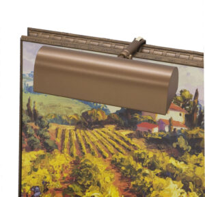 One Light Picture Light by House of Troy - Classic Traditional Collection, Bronze Finish - T8-5-CA