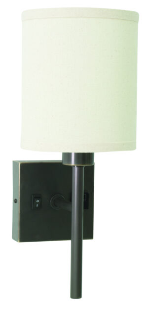 One Light Wall Sconce by House of Troy - Wall Sconce Collection, Oil Rubbed Bronze Finish - WL625-OB
