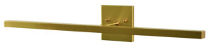 LED Picture Light by House of Troy - Horizon Collection, Satin Brass Finish - DHLEDZ26-51