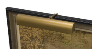 LED Picture Light by House of Troy - Classic Traditional Collection, Weathered Brass Finish - TLEDZ14-76