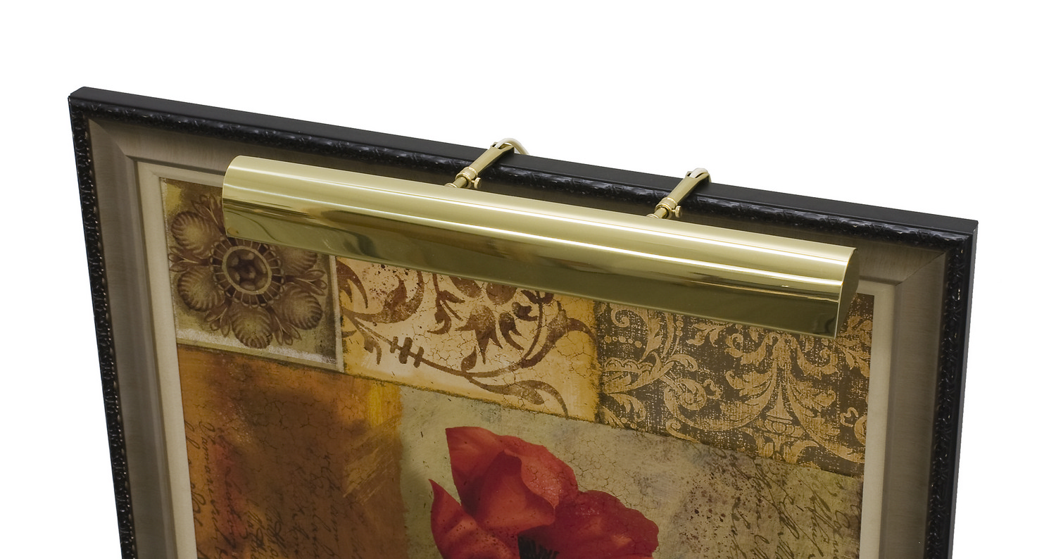 LED Picture Light by House of Troy - Classic Traditional Collection, Polished Brass Finish - TLEDZ24-61