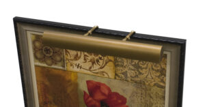 LED Picture Light by House of Troy - Classic Traditional Collection, Weathered Brass Finish - TLEDZ24-76