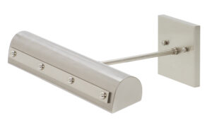 LED Picture Light by House of Troy - Classic Traditional Collection, Satin Nickel w/Polished Nickel Finish - DTRLEDZ14-SN/PN