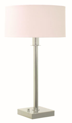 One Light Table Lamp by House of Troy - Franklin Collection, Polished Nickel Finish - FR750-PN