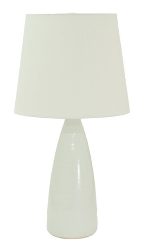 One Light Table Lamp by House of Troy - Scatchard Collection, White Gloss Finish - GS850-WG
